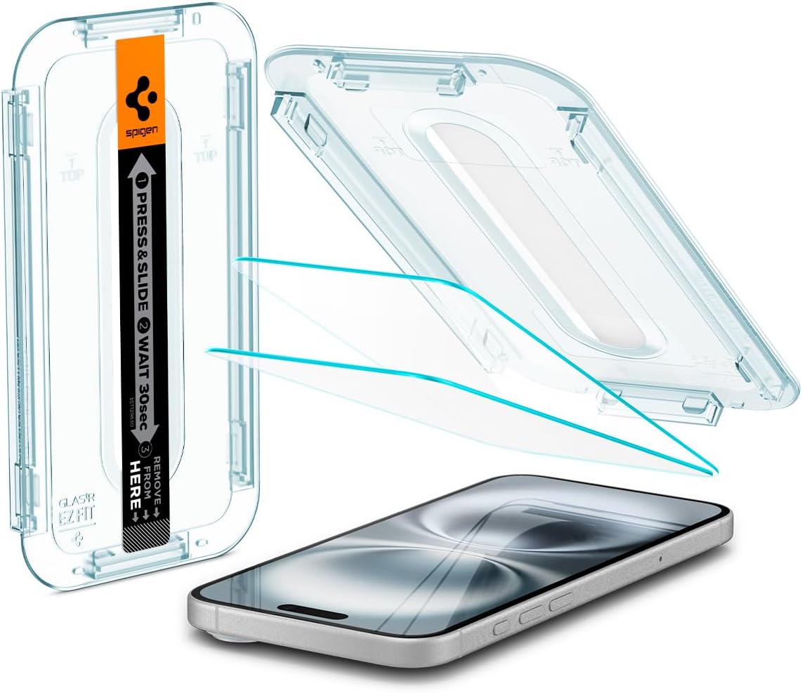 Защитное стекло Spigen GlastR для iPhone 15