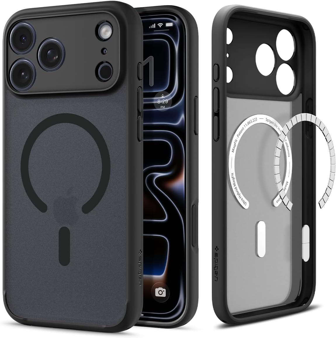 Защитное стекло Spigen матовое для iPhone 17 Pro Max